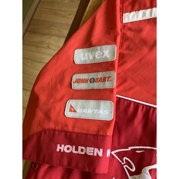 HRT HOLDEN RACING TEAM Button Up Pit Crew Shirt V8 SUPERCARS Men's 2XL - Picture 6 of 16